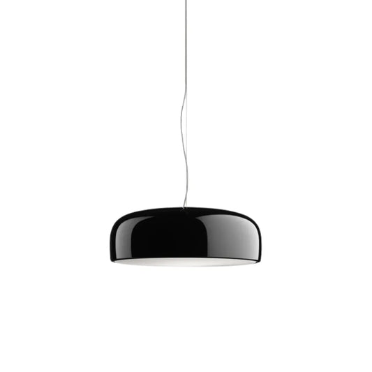 Suspension de salon moderne en aluminium brillant