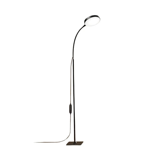 Lampadaire moderne minimaliste col de cygne flexible