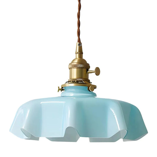 Suspension de plafond moderne en verre