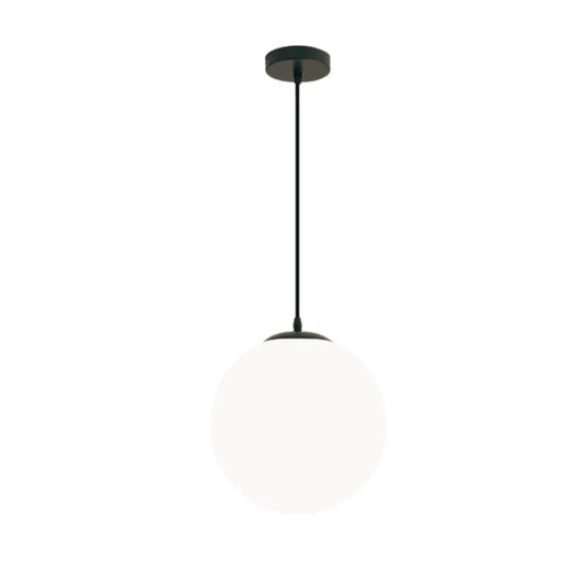 Suspension minimaliste en verre LED Boreal