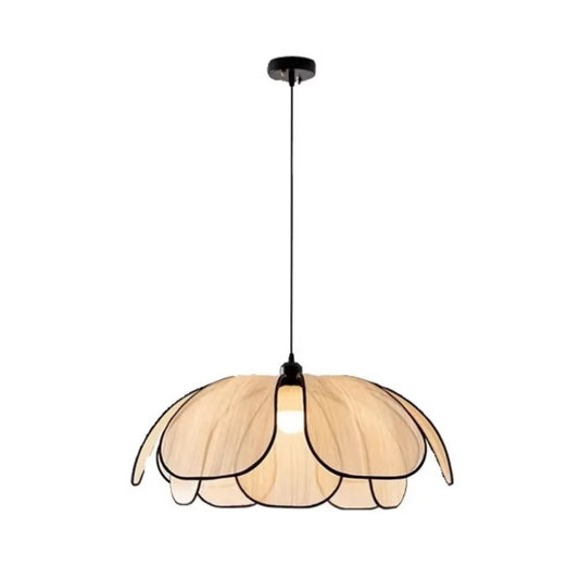 Suspension vintage minimaliste en tissu Lotus